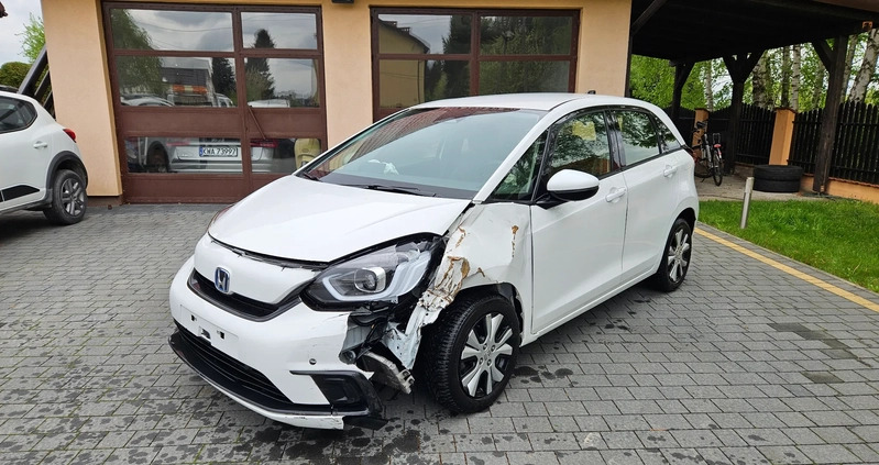 Honda Jazz cena 37900 przebieg: 47000, rok produkcji 2022 z Skawina małe 562